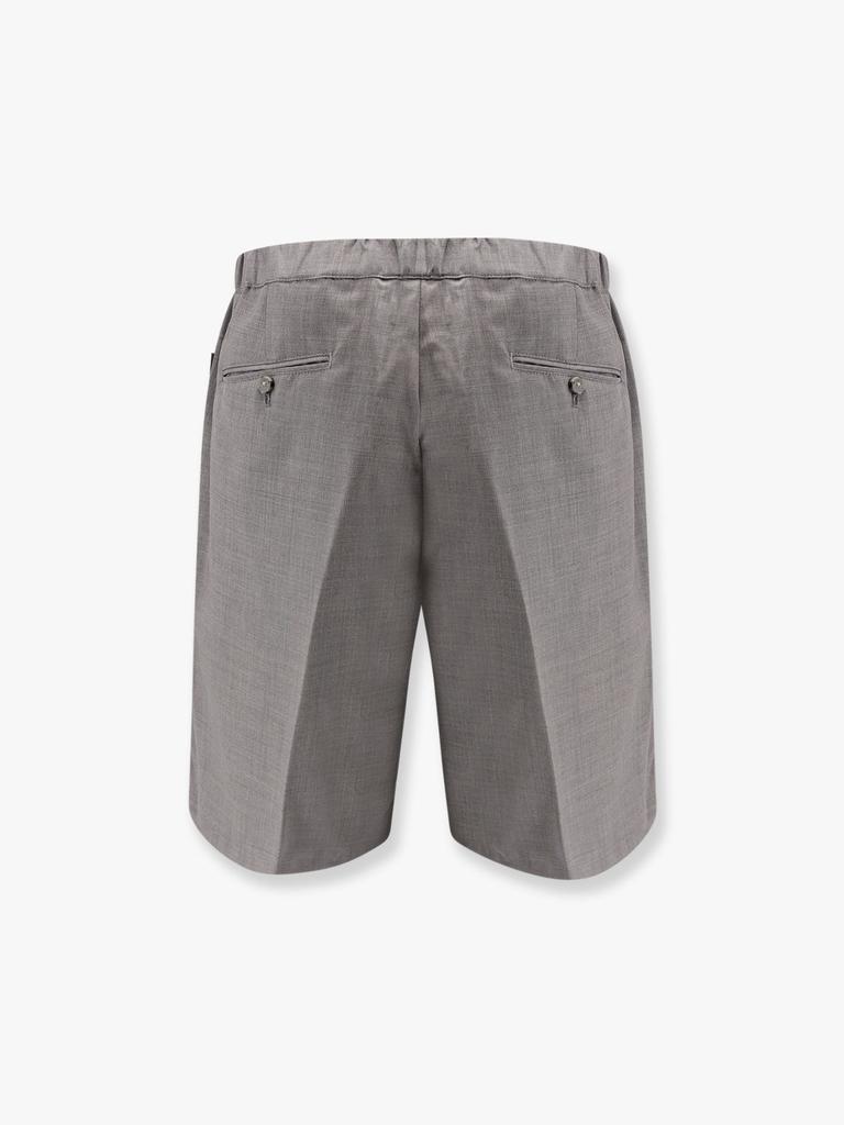 HEVÒ Torrelapillo wool bermuda shorts