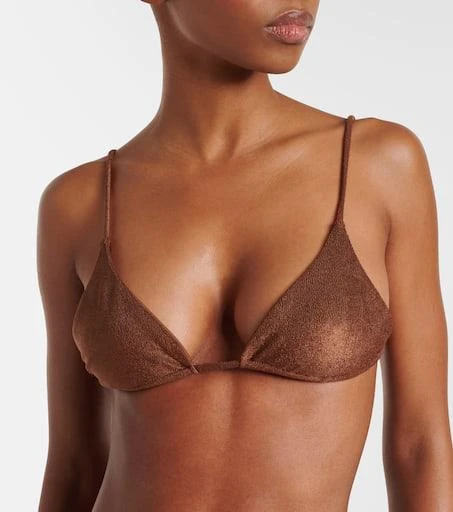 Jade Swim Via terry bikini top 4