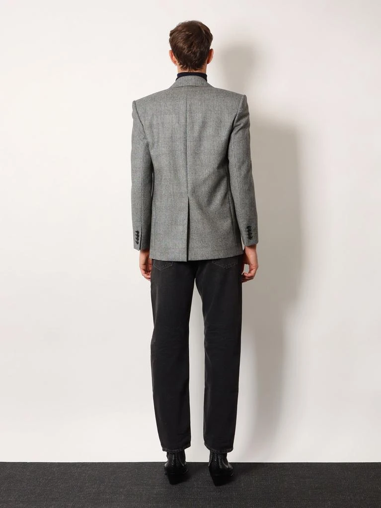 Yves Saint Laurent Prince of Wales wool blazer 3