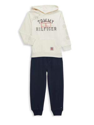 Tommy Hilfiger ​Baby Boy’s 2-Piece Logo Hoodie & Joggers Set 1