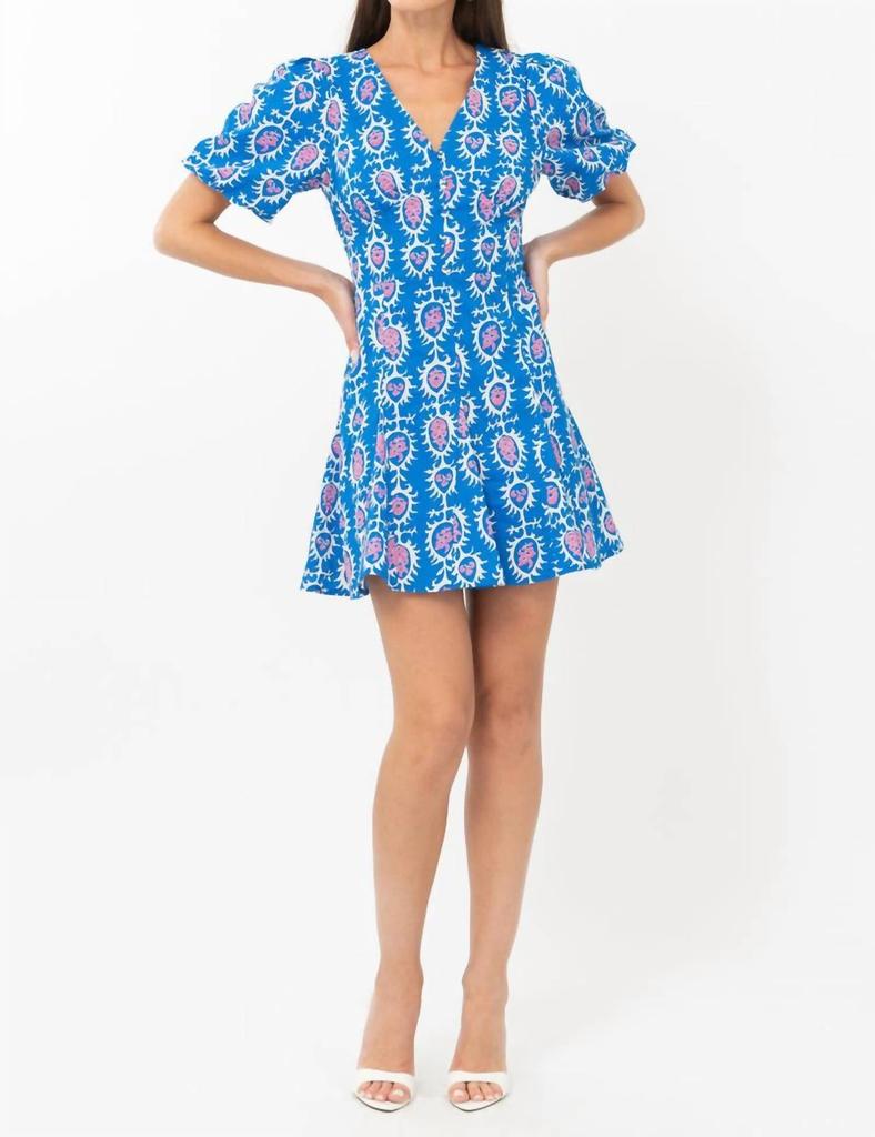 Adelyn Rae Adelyn Rae - Oslo Printed Mini Dress
