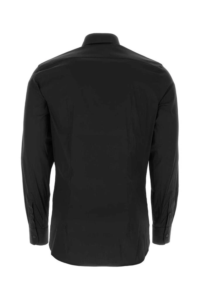 Prada Prada Long-Sleeved Poplin Shirt 2