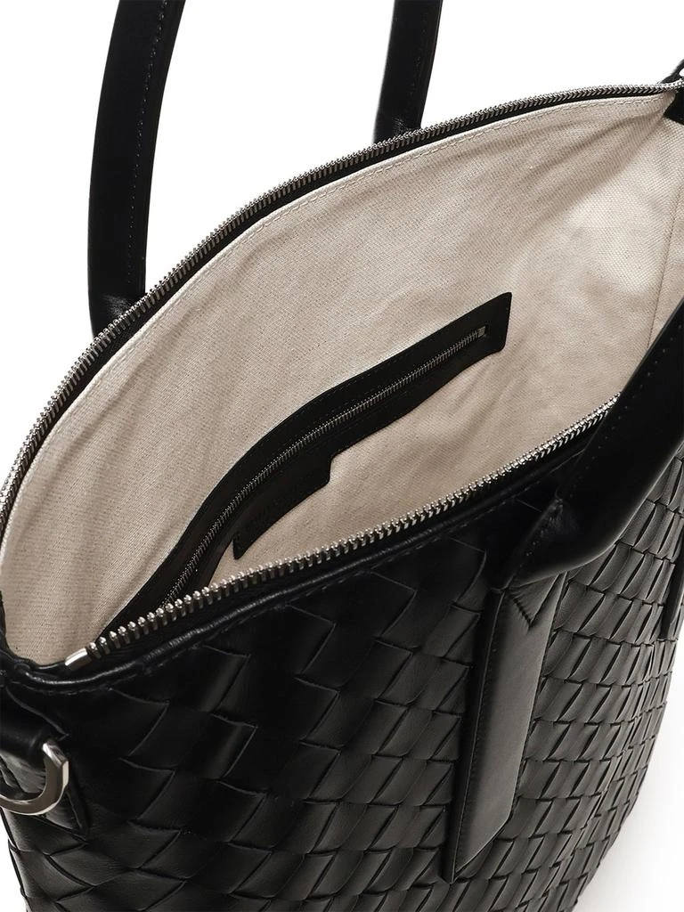 Bottega Veneta Bottega Veneta Intrecciato Zipped North-South Tote Bag 4