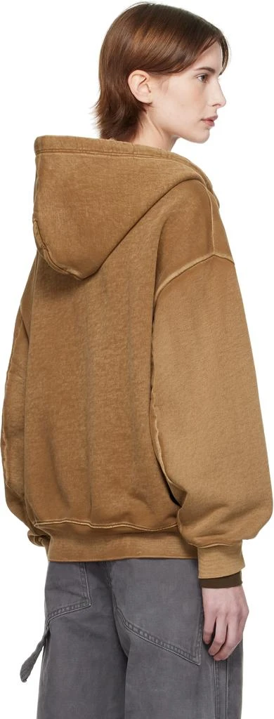 Eckhaus Latta Tan Zip Hoodie 3