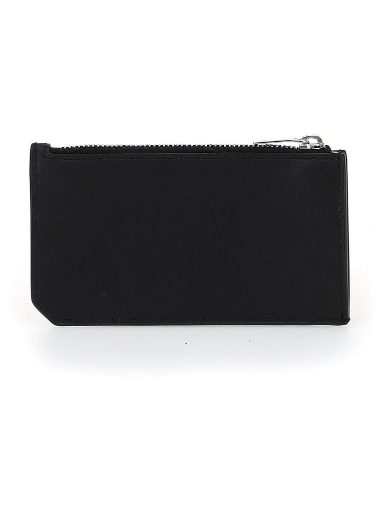 Yves Saint Laurent Saint Laurent Logo Detailed Zip-Up Cardholder 2