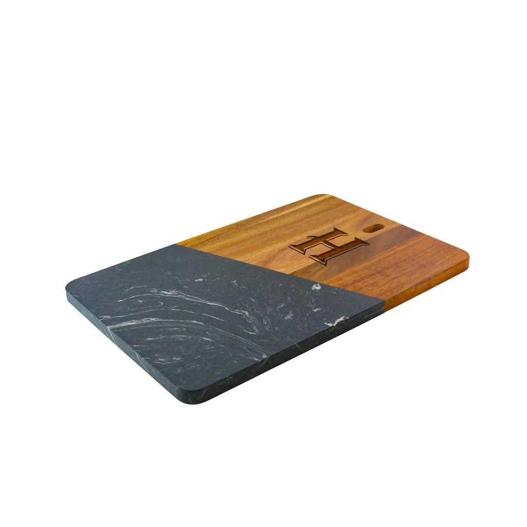 Creative Gifts International Creative Gifts International - Marble and Acacia Wood Rectangular Diagonal Board 4