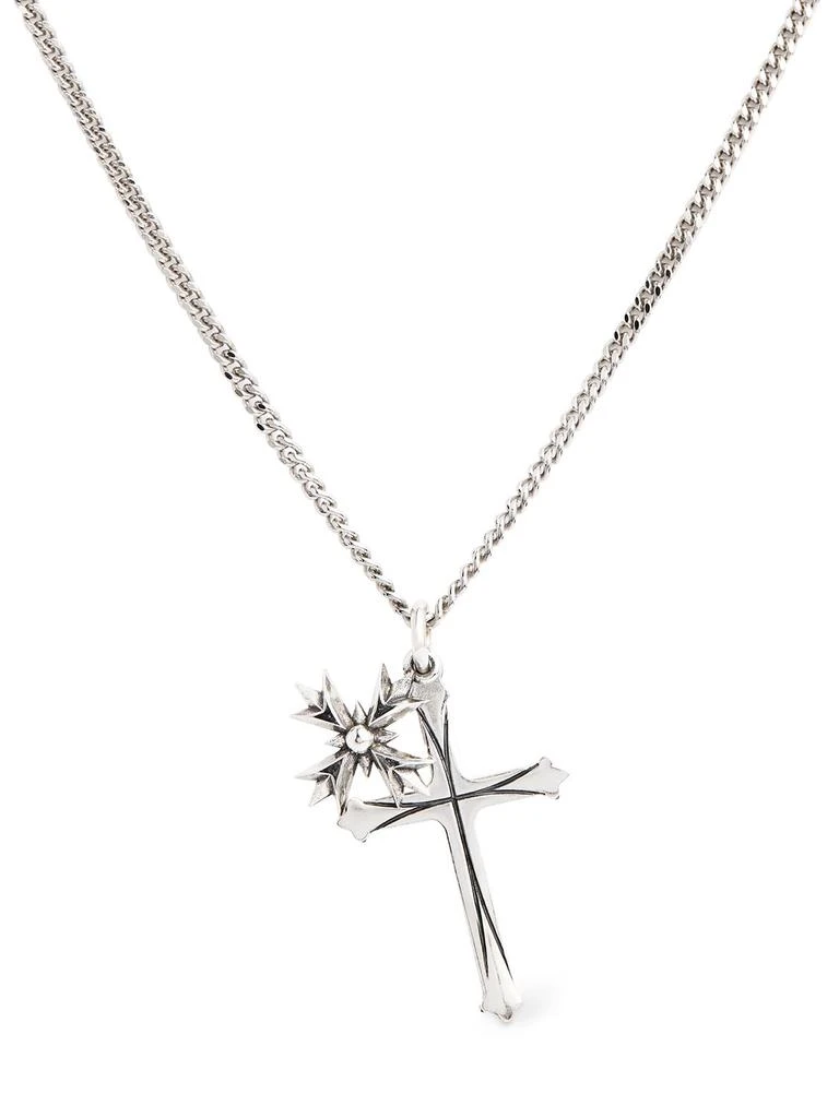 EMANUELE BICOCCHI Eb Crest & Cross Necklace 1