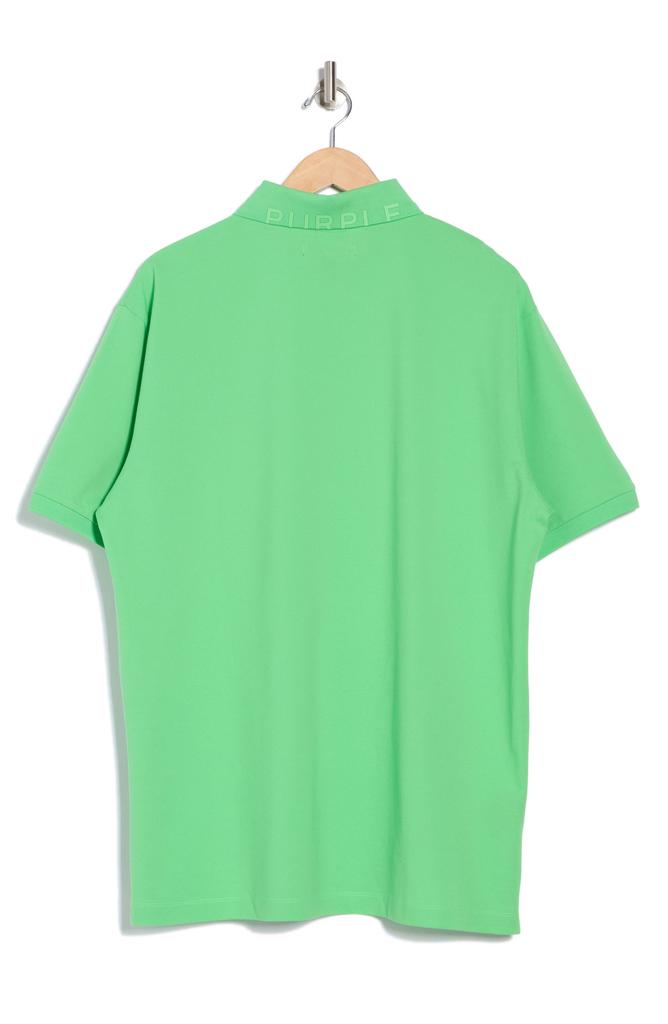 Purple Brand Cotton Knit Piqué Polo