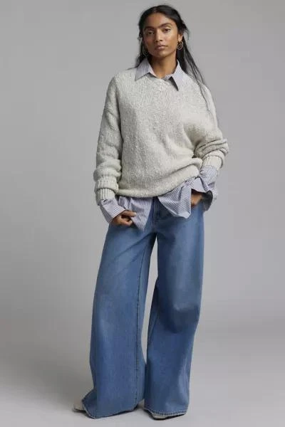 BDG BDG Van Oversized V-Neck Dad Sweater 2