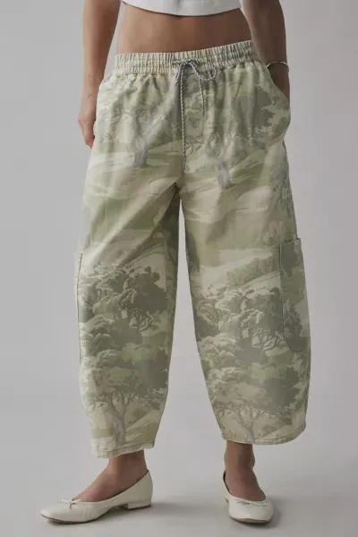 BDG BDG Eva Canvas Wide Leg Crop Pant 2
