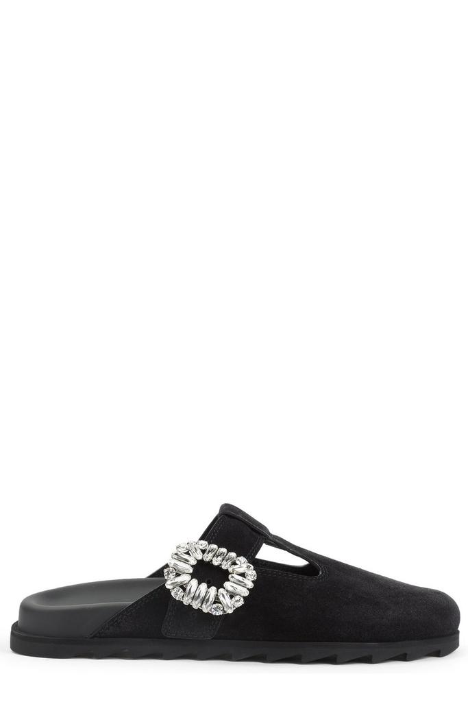 【関税&送料込】Roger Vivier Flower Strass Mule 65 Roger Vivier Flower Strass 65 Mules - Slippers - Free