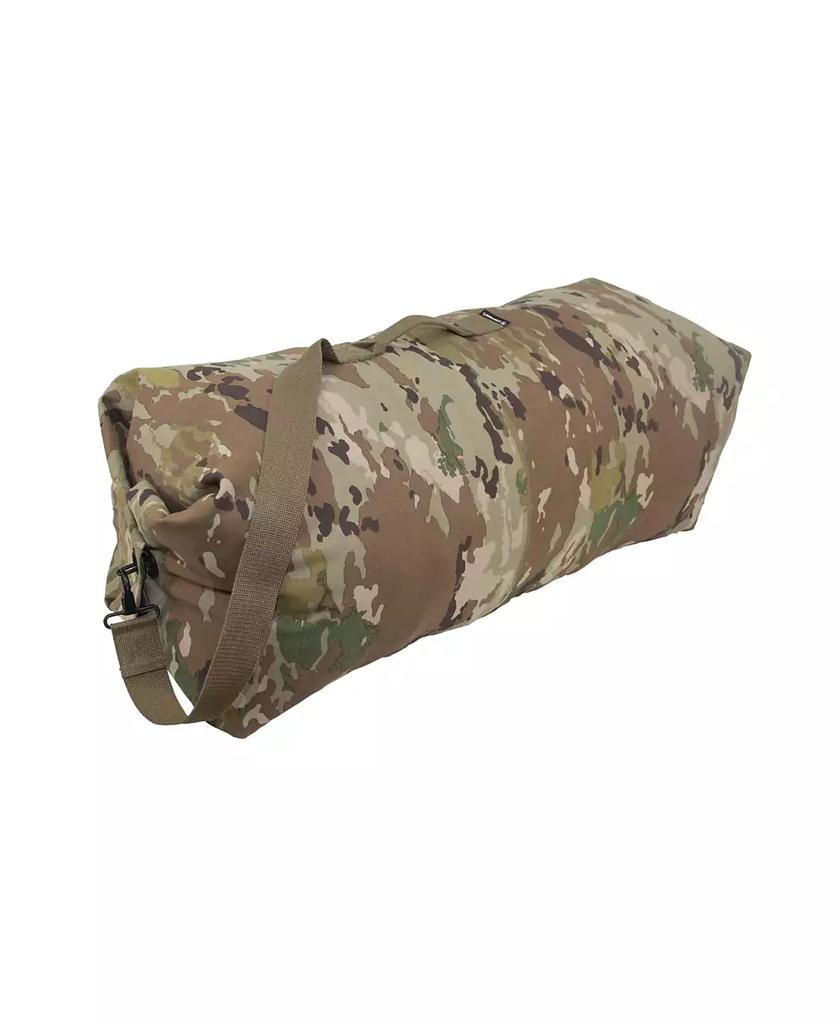 Stansport Top Load Canvas Deluxe Duffel Bag - Camo - 42" x 12" x 12"