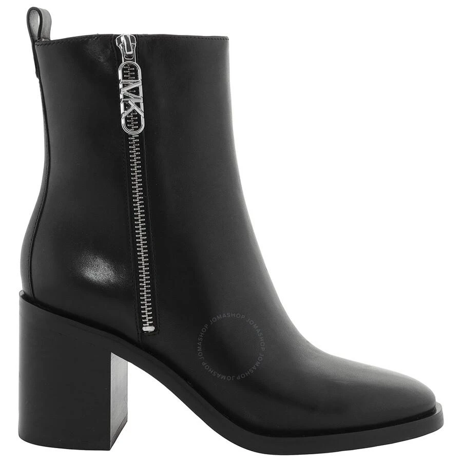 Michael Kors Black Regan Mid Heeled Ankle Boots 1