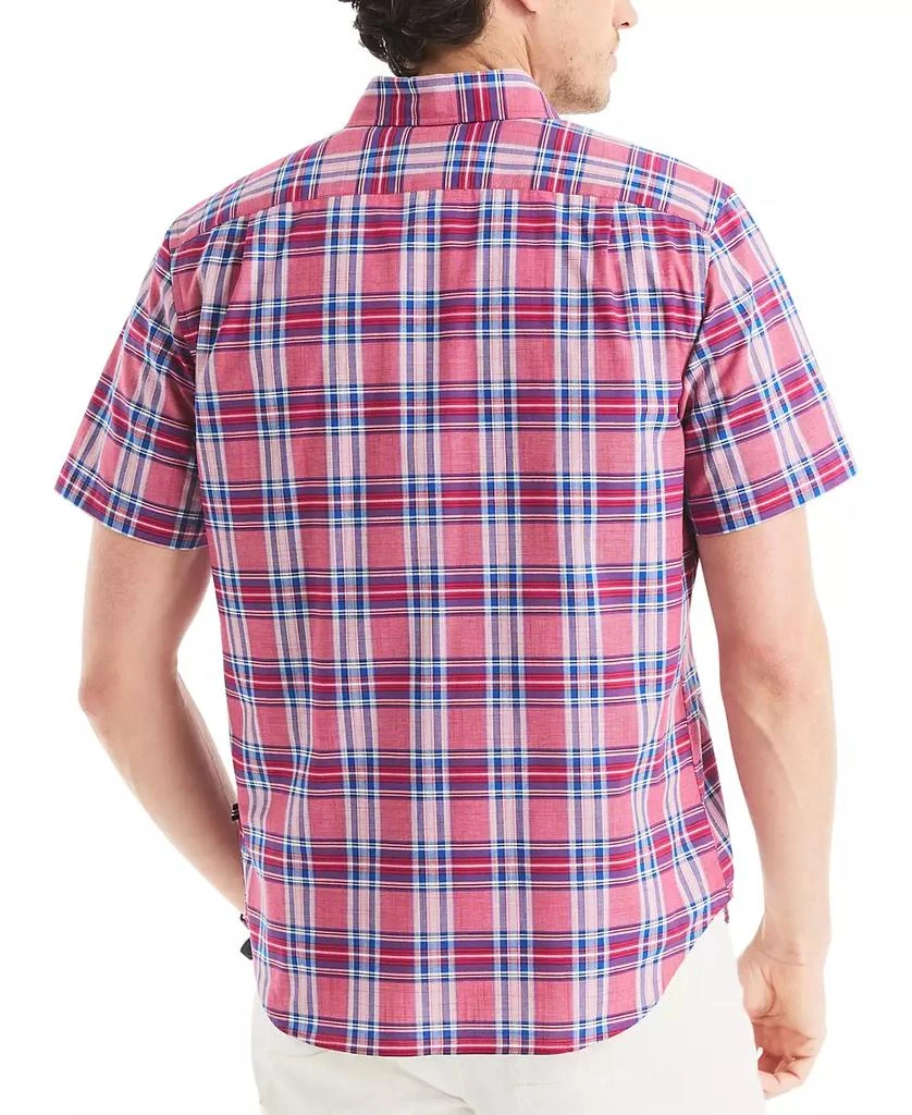 Nautica Men
s Classic-Fit Plaid Button-Down Shirt 4