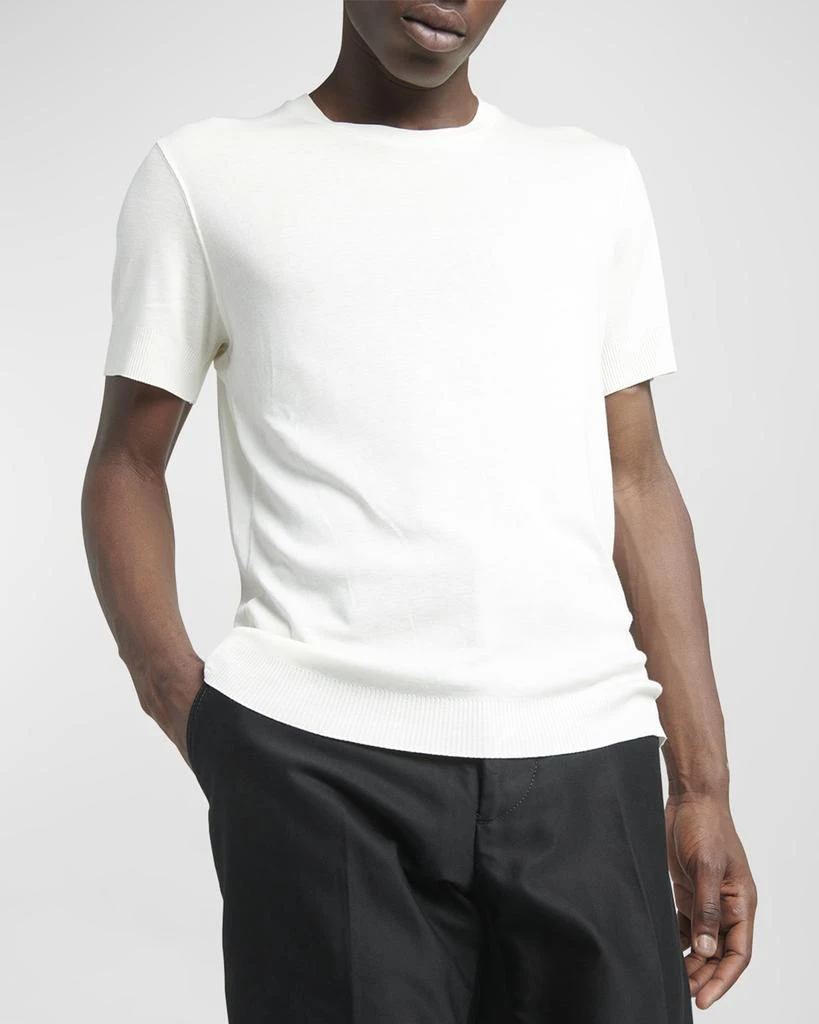 Tom Ford Men's Short-Sleeve Crewneck Sweater 7