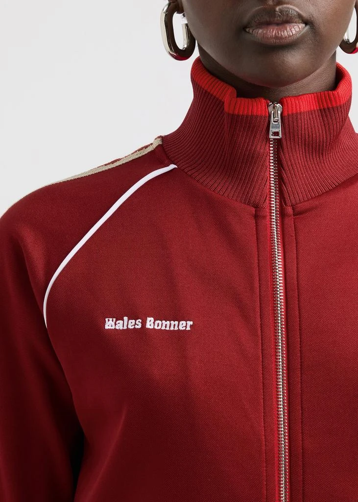WALES BONNER Shine logo jersey track jacket  5