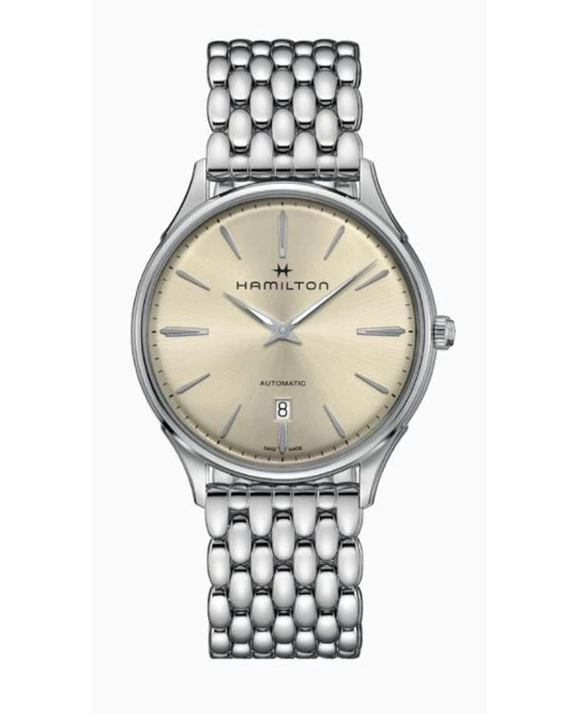 Hamilton Hamilton Jazzmaster Thinline Auto White Dial Stainless Steel Men's Watch H38525111 1