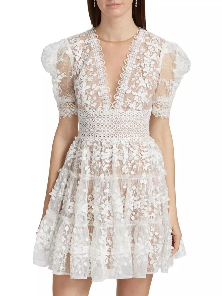 BRONX AND BANCO Megan Lace Minidress 3