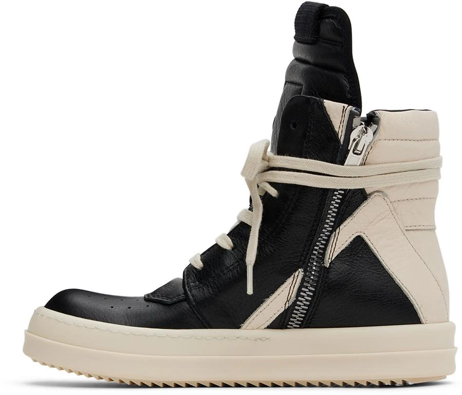 Rick Owens Kids Black Geobaskets Sneakers 3
