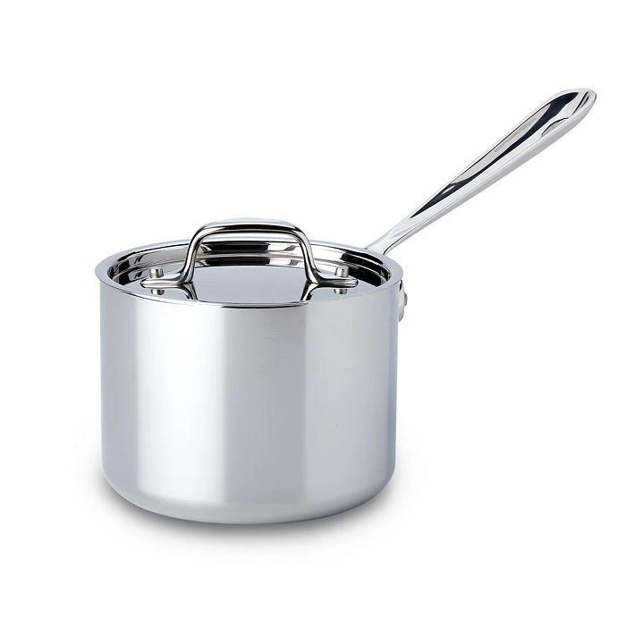 All-Clad Stainless Steel 2 Quart Sauce Pan with Lid 3
