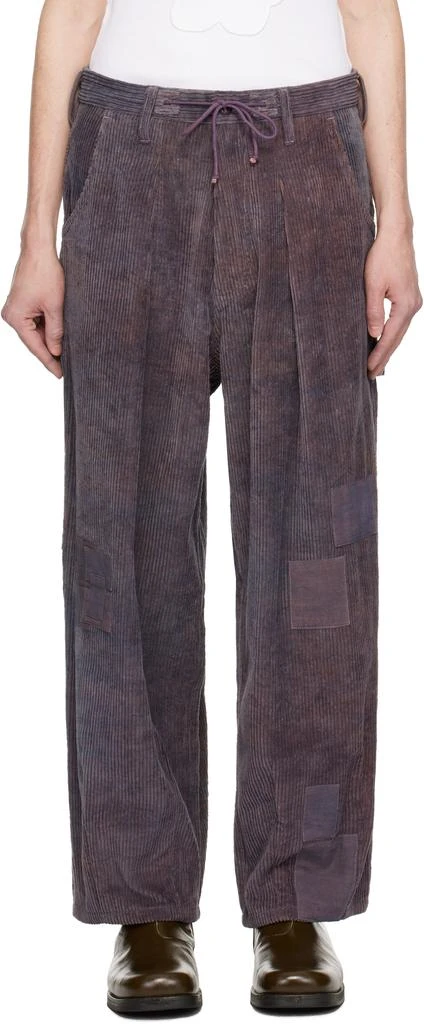 Story mfg. Purple Lush Carpenter Trousers 1