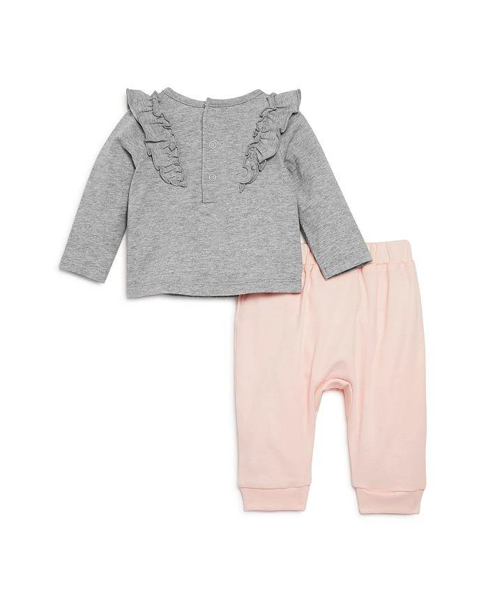 Bloomie's Baby Girls' Ruffled Top & Jogger Pants Set, Baby - Exclusive 2