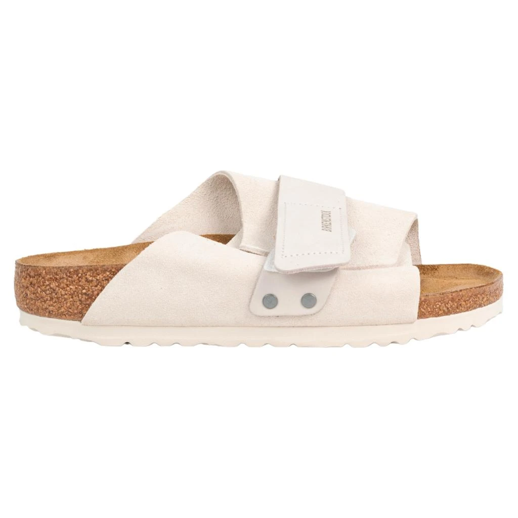 Birkenstock Kyoto suede sandal in white 1