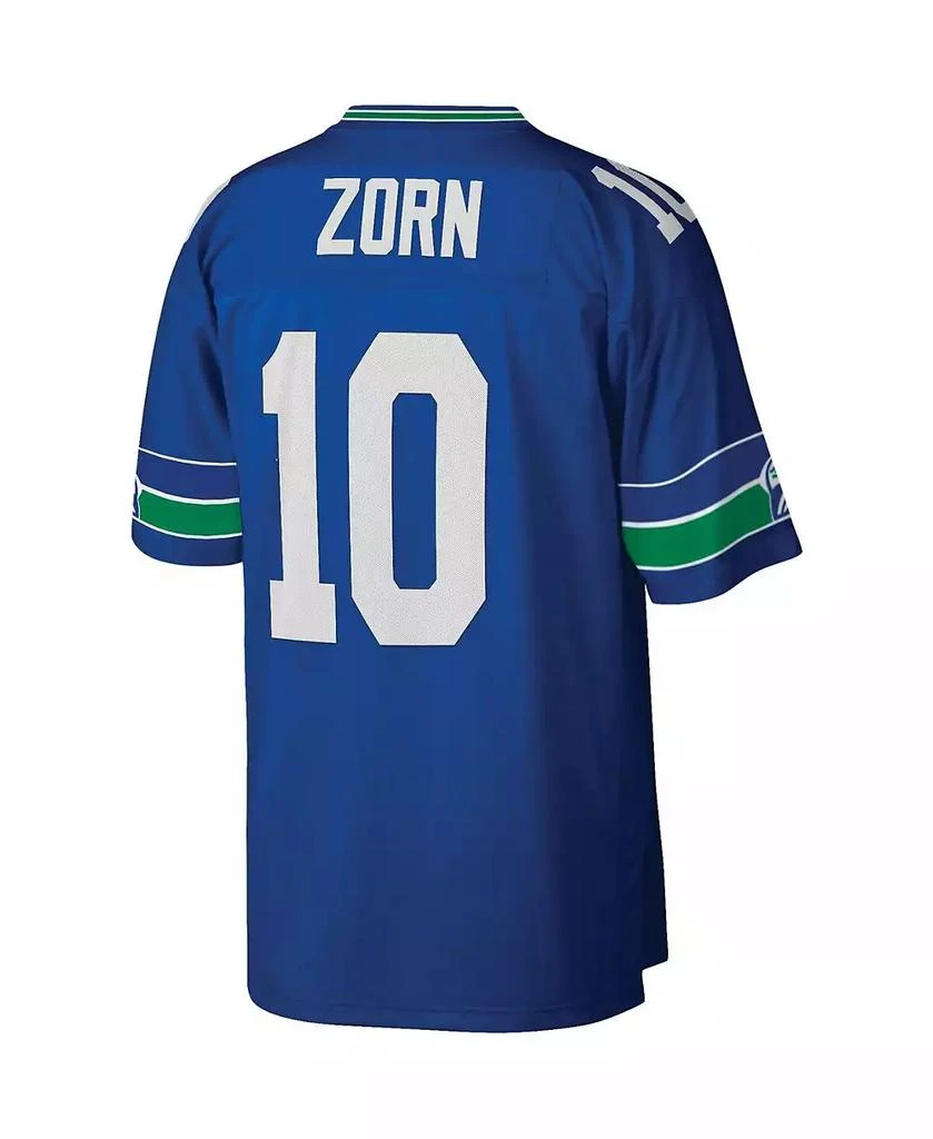 Mitchell & Ness Men's Jim Zorn Royal Seattle Seahawks Legacy Replica Jersey 3