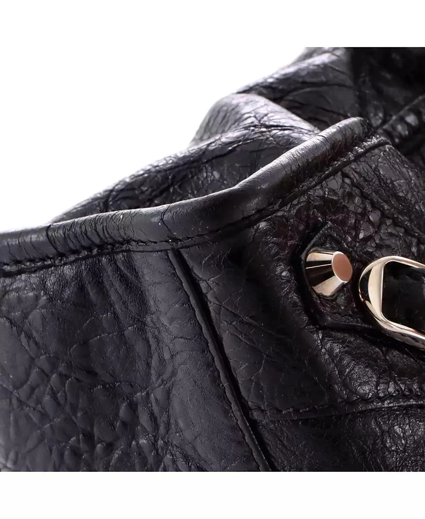 Pre-Owned Balenciaga Small Logo Strap City Classic Studs Bag Leather 7