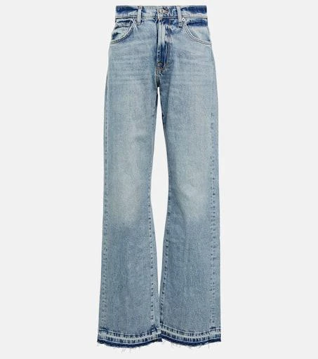 7 For All Mankind Tess Trouser high-rise straight jeans 1