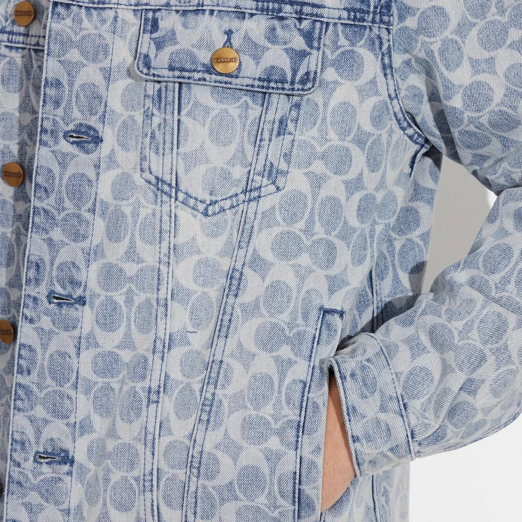 Coach Signature Denim Jacket 4