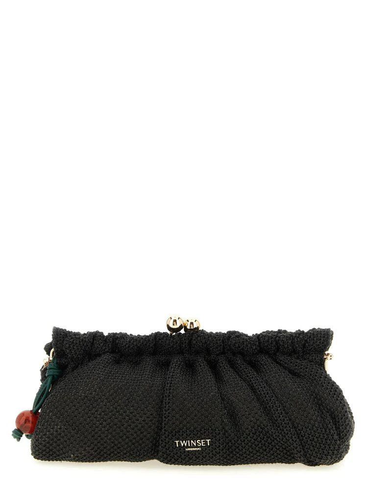 TWINSET TWINSET Braided Frame Clutch Bag