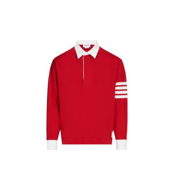 Thom Browne Long sleeve polo shirt