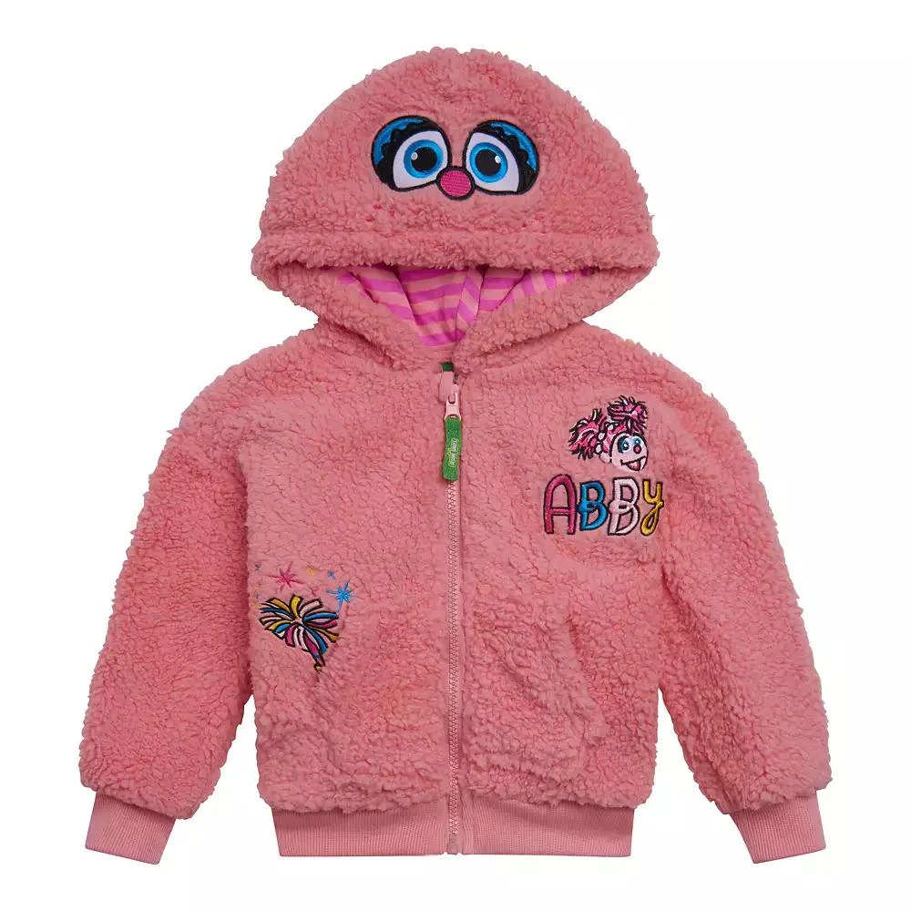Sesame Street Baby Girls Zip Up Costume Hoodie