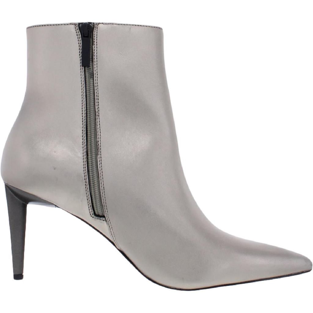 KENDALL & KYLIE Zoe Womens Faux Leather Pointed Toe Ankle Boots