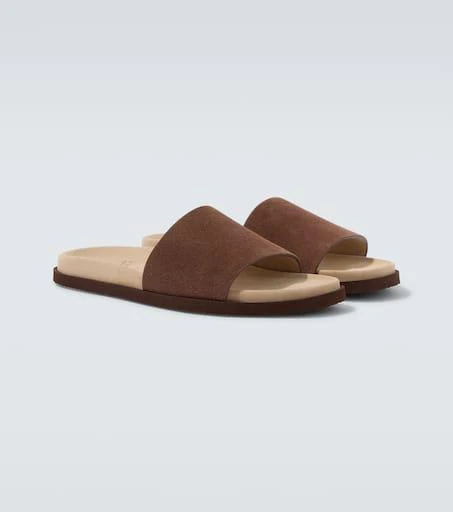 Brunello Cucinelli Suede slides 5