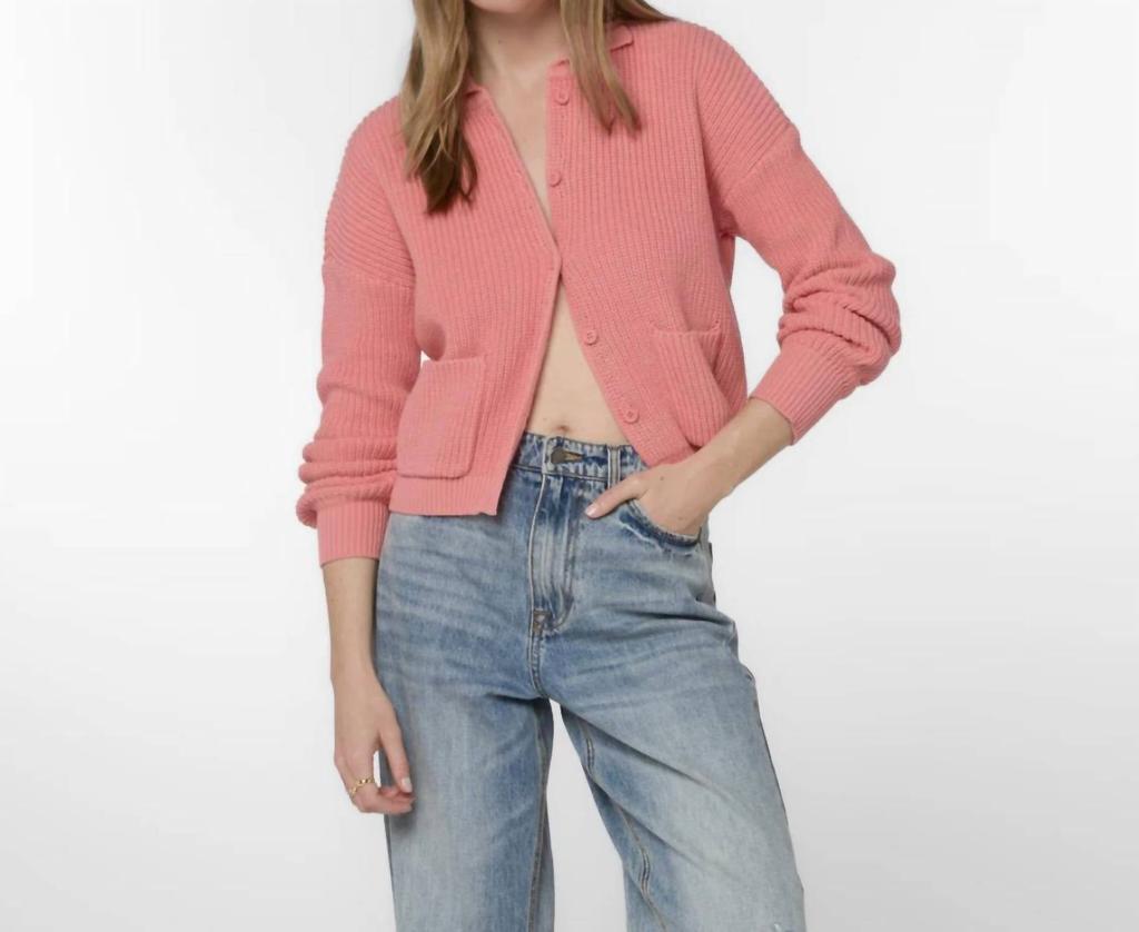 Velvet Heart Velvet Heart - BRANTLEY STRAWBERRY ICE SWEATER