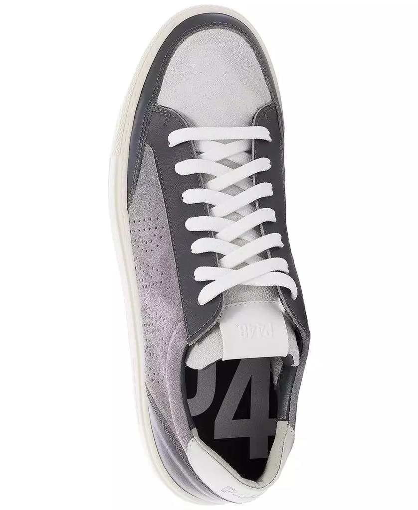 P448 Men's Soho Perforated Logo Low-Top Sneakers 5