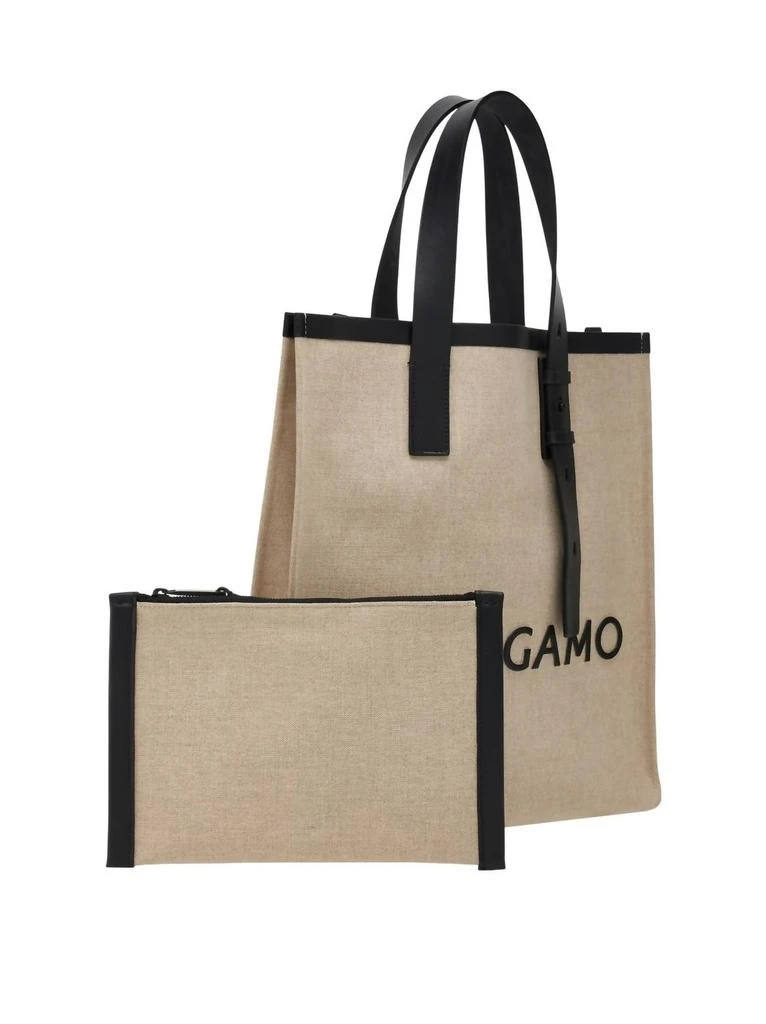 Salvatore Ferragamo Salvatore Ferragamo - Men
s Tote Bag With Signature 4