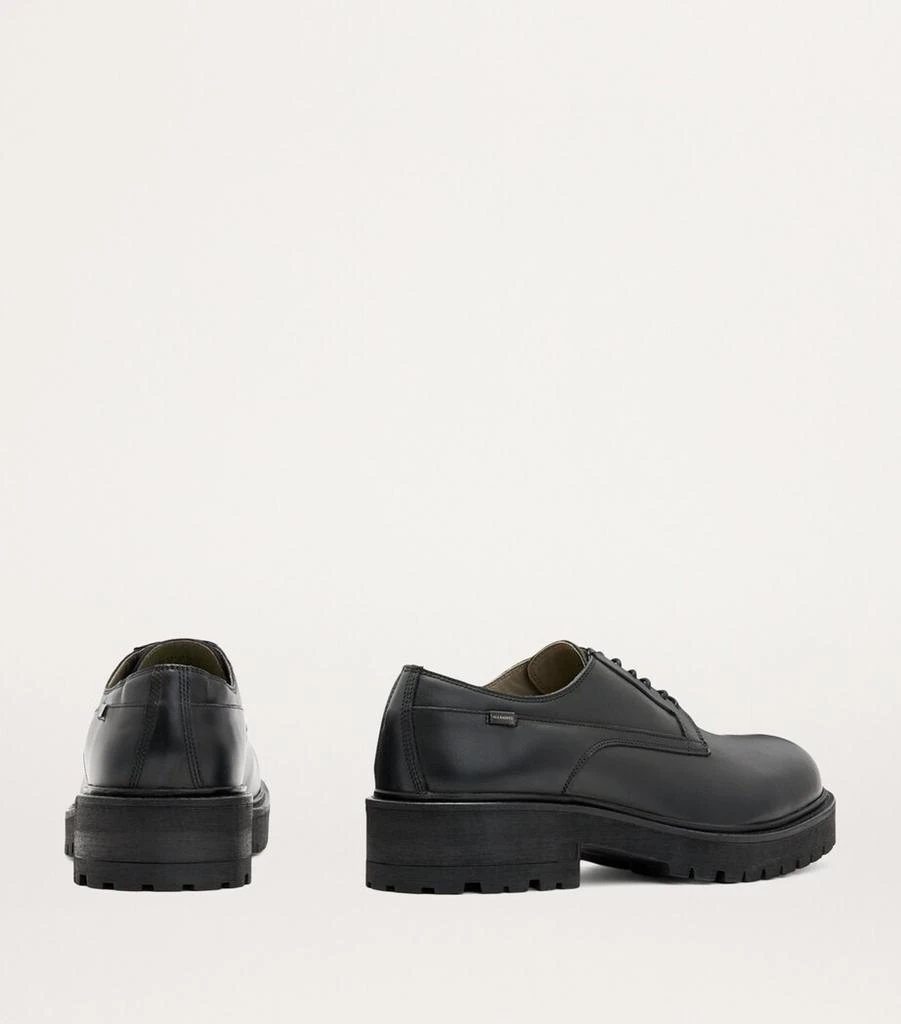 ALL SAINTS Leather Hank Derby Shoes 3