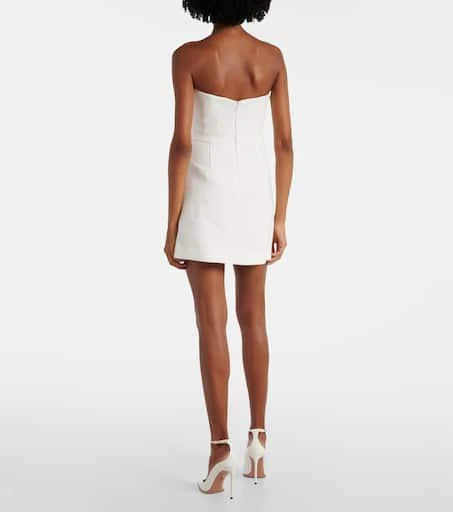 REBECCA VALLANCE Alicia recut embellished bustier dress 3