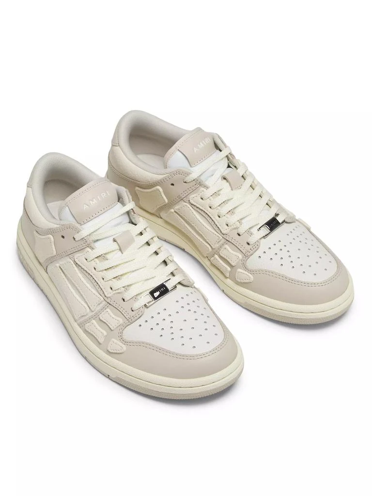 AMIRI Skel Top Low Leather Sneakers 4