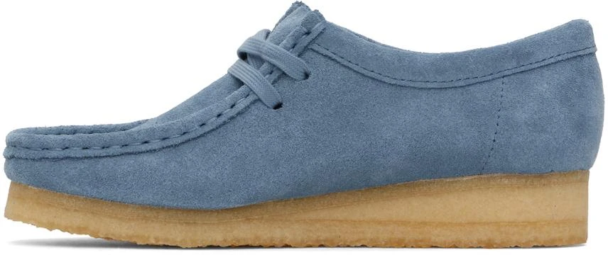 Clarks Blue Wallabee Derbys 3