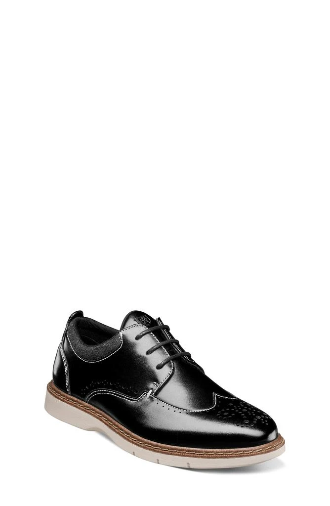 Stacy Adams Kids
 Synergy Wingtip Faux Leather Shoe