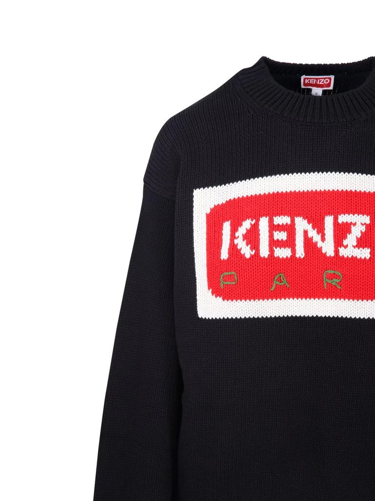 Kenzo Kenzo Logo Intarsia-Knit Jumper 4