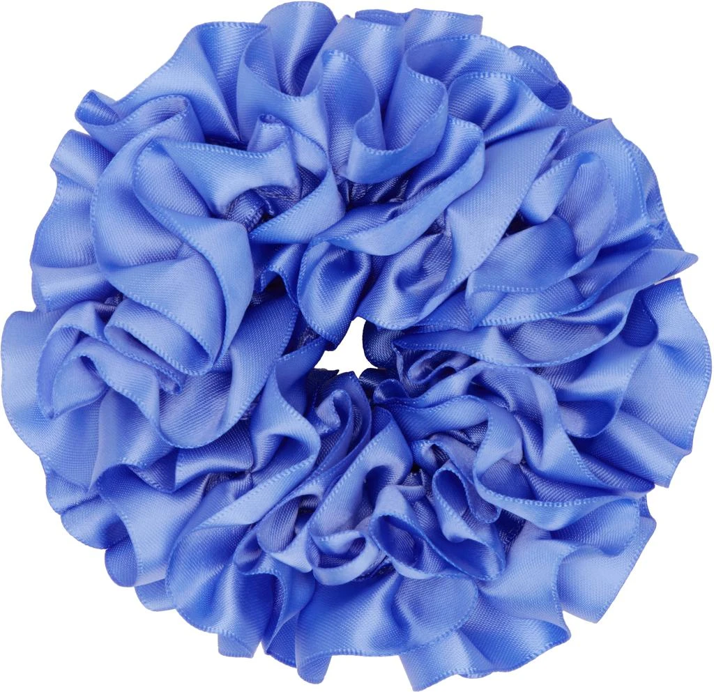 Maryam Nassir Zadeh Blue Carnation Scrunchie 1