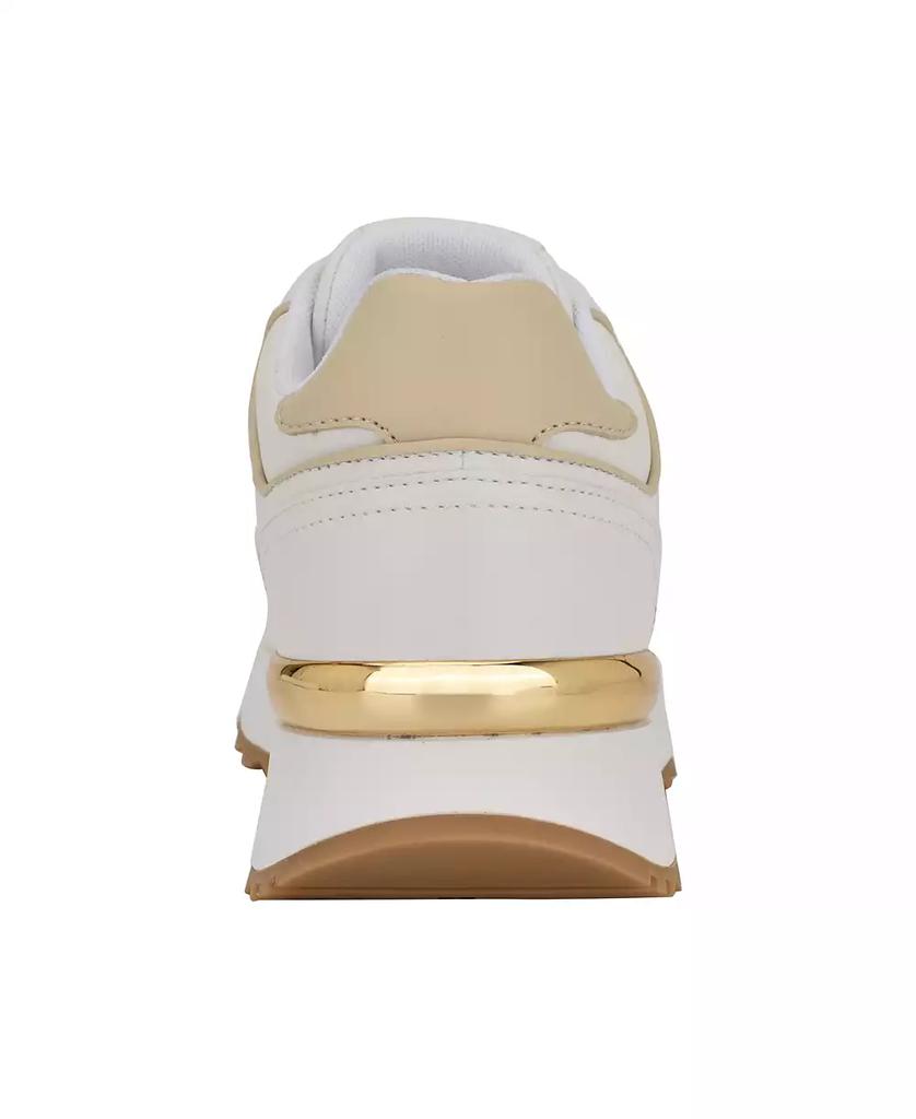 ●That Mobsta Guess Guess Ibitha Metallic Trim Logo Detail Sneakers | Dillard's