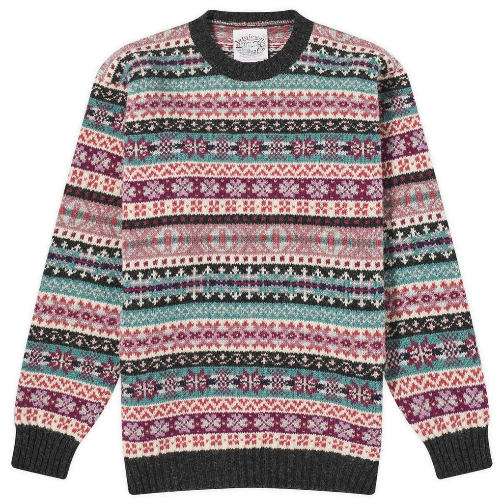 Jamiesons of Shetland Jamieson's of Shetland Fair Isle Crew Knit 1
