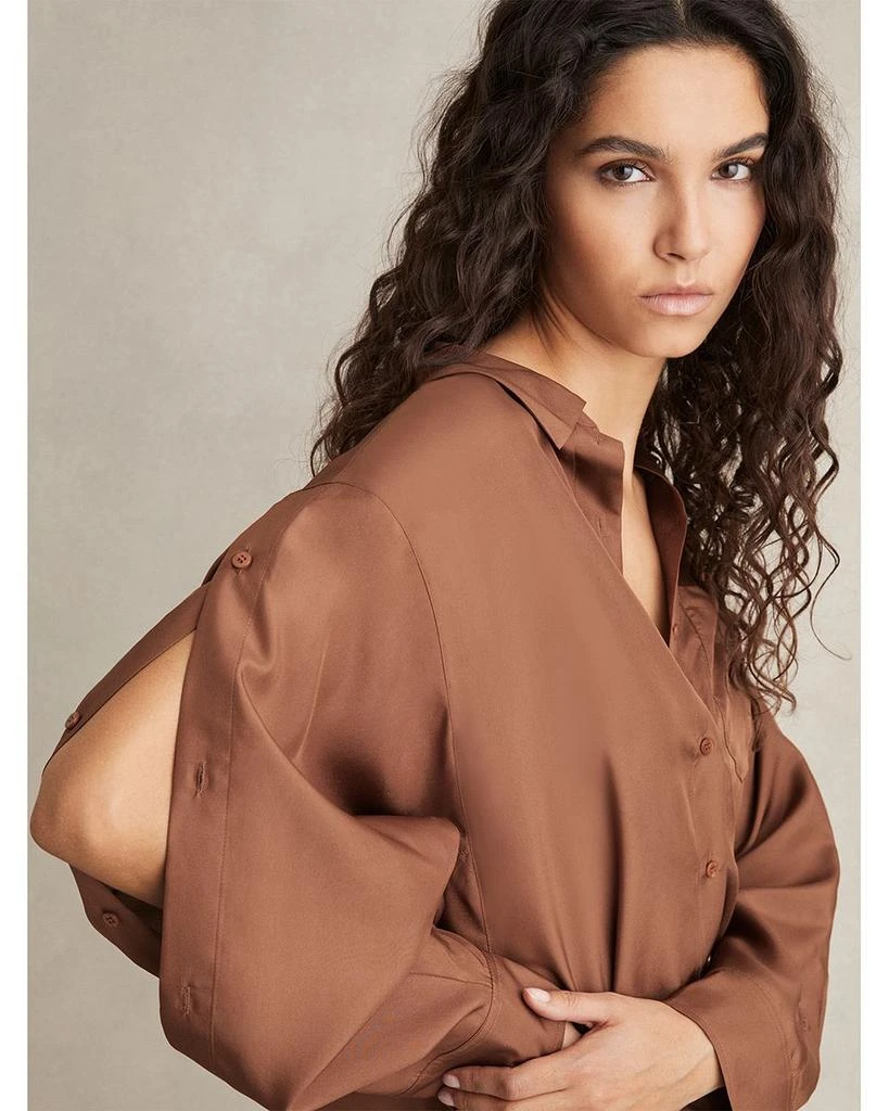 REISS Reenie Silk Shirt 4