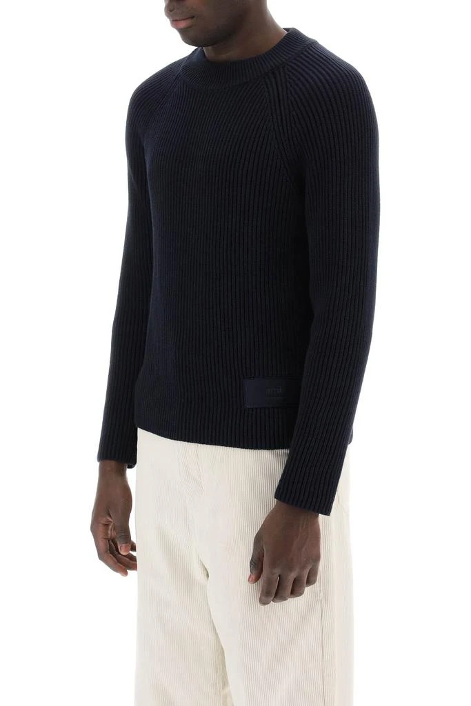 AMI ALEXANDRE MATIUSSI cotton-wool crewneck sweater 4